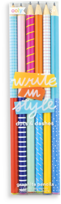 Write In Style Graphite Pencils - Pencil (800x800), Png Download