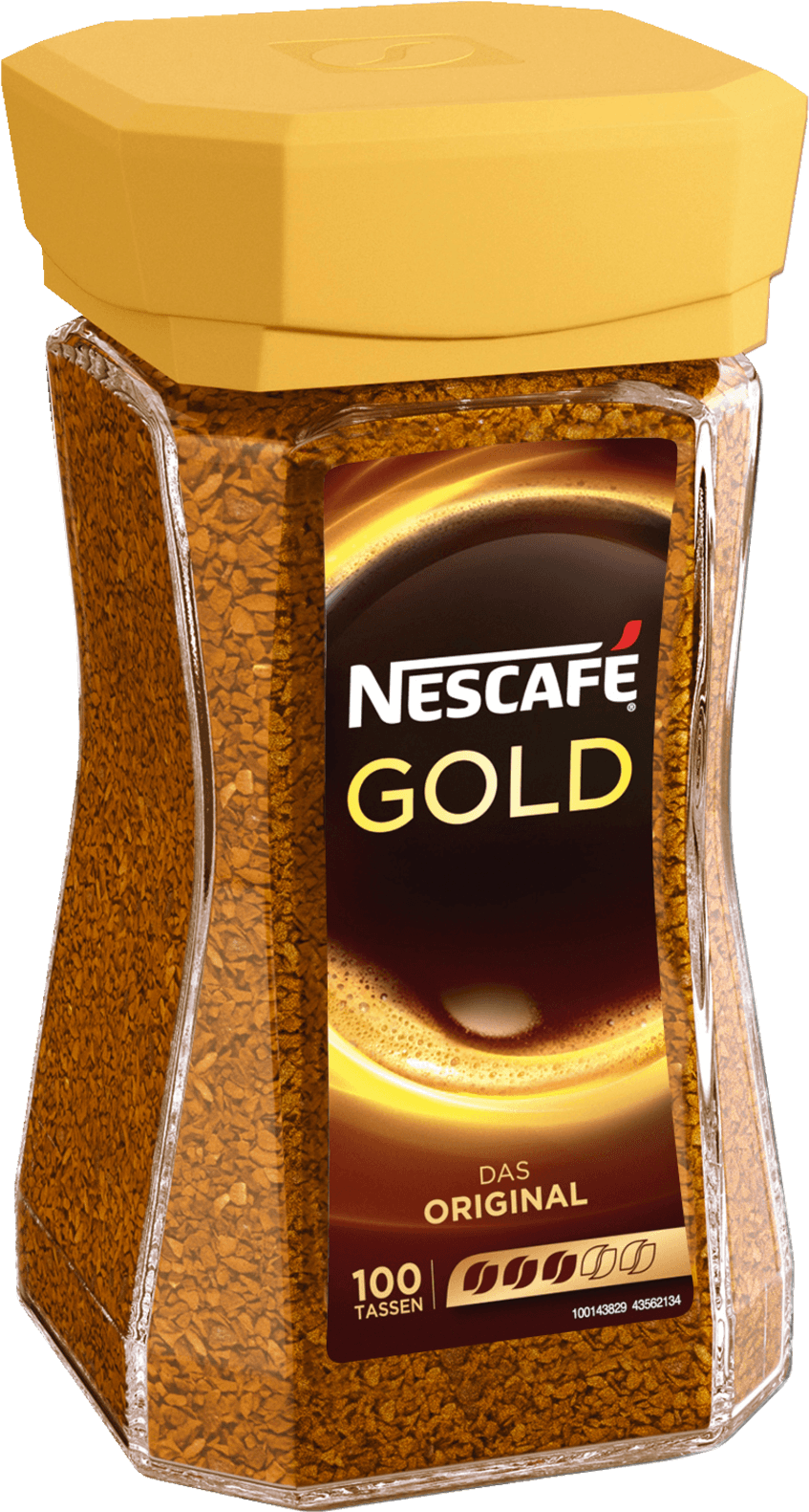 Löslicher Kaffee Gold (1600x1600), Png Download