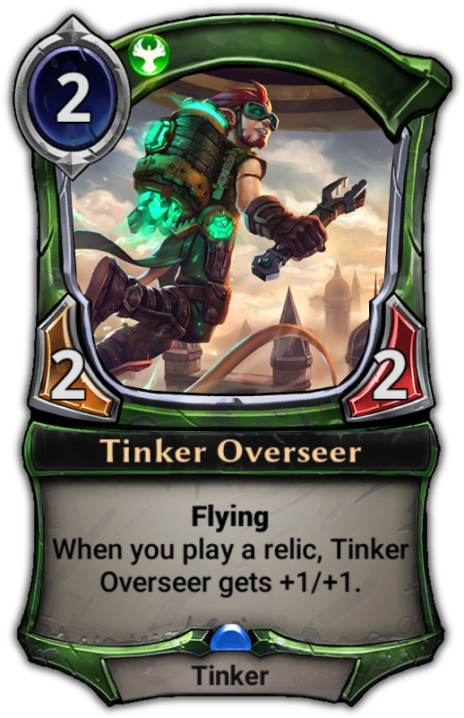 Tinker Overseer - Avisaur Patriarch (529x801), Png Download