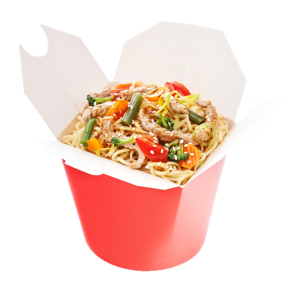 Лапша Китайская В Коробочках (1000x1000), Png Download