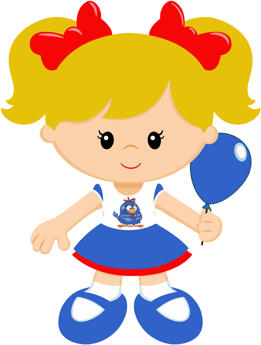 Menina Cute Galinha Pintadinha (900x1176), Png Download