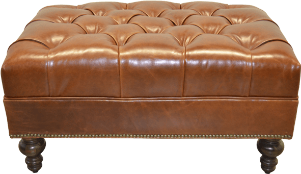 Cococo Chesterfield Ottoman - Ottoman (1040x352), Png Download
