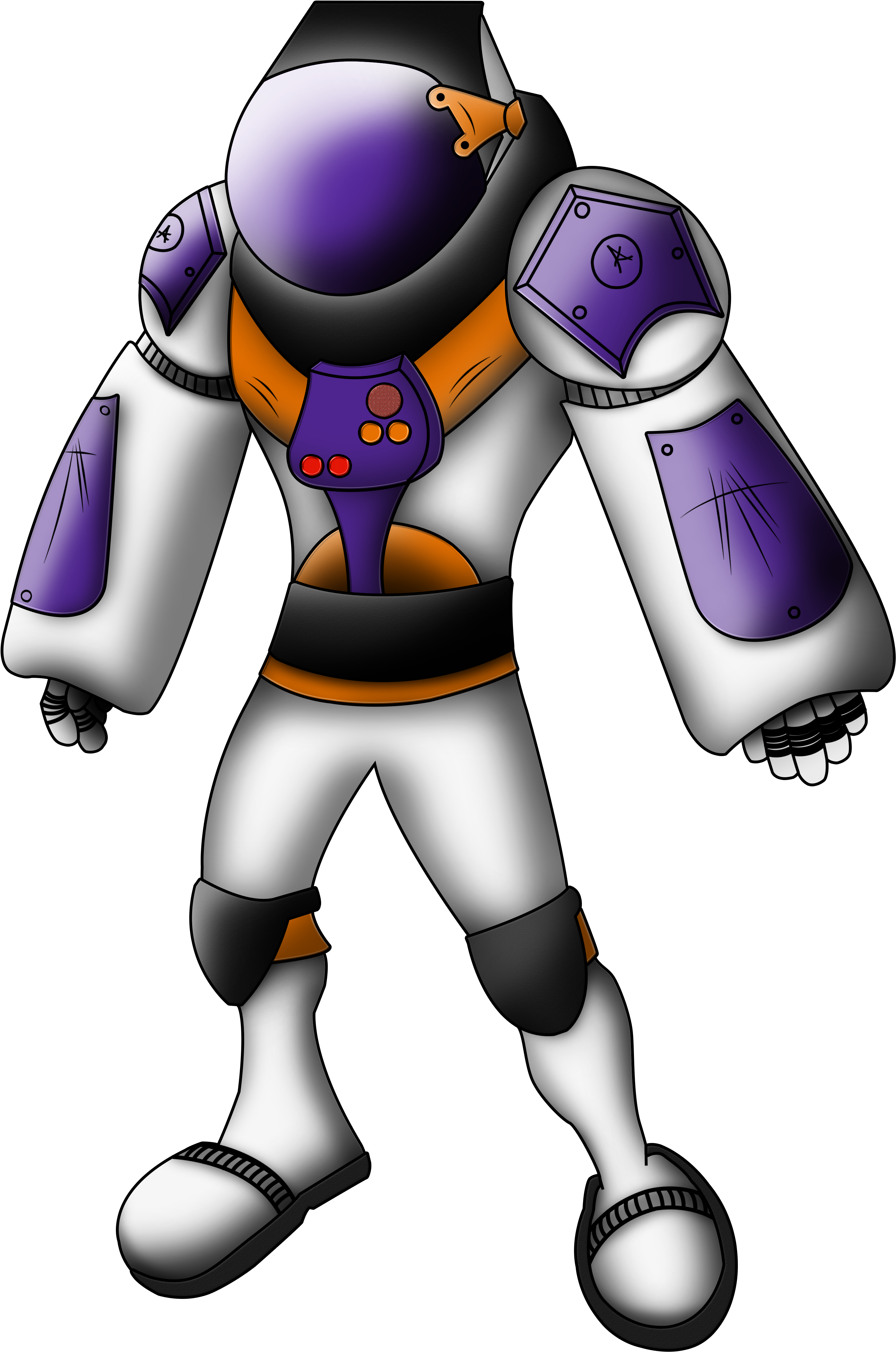 Astronaut - Cartoon (4240x5648), Png Download
