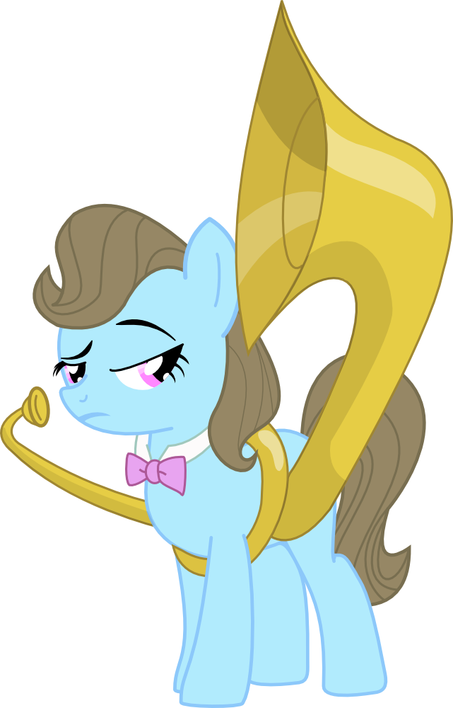 Cloudshadezer0, Beauty Brass, Instrument, Safe, Simple - My Little Pony Beauty Brass (641x1000), Png Download