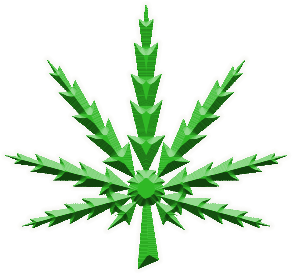 The Gallery For > Pot Leaf Png Transparent - Illustration (1143x1033), Png Download