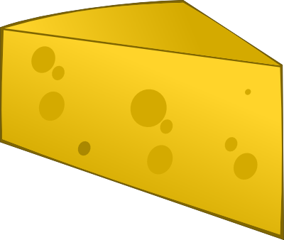 Transparent Cheese Clip Art (400x338), Png Download
