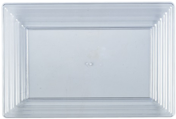 Kaya Collection - Plastic Serving Tray Heavyweight (380x373), Png Download
