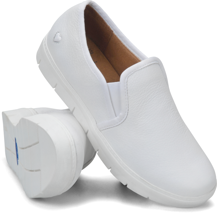 Product Product Product - Nurse Mates Womens Adela Nursing Shoes 8.5 W In White (700x688), Png Download