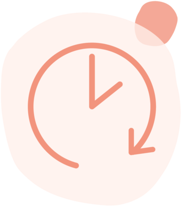 Clock Peach Square@4x - Circle (1000x1000), Png Download