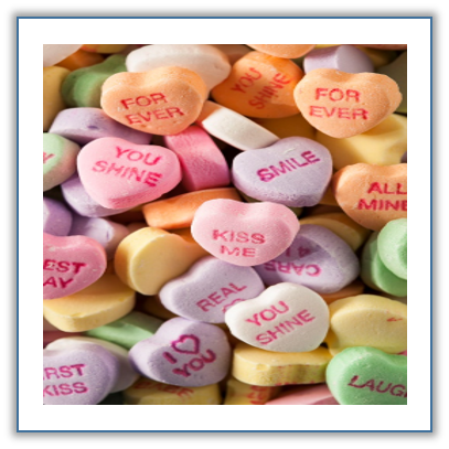 Valentines Day - Sweethearts (407x407), Png Download