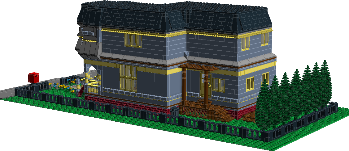 Modular Victorian House - House (1126x576), Png Download