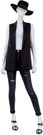 Manequim Para Loja Feminino F4206dh Vestido - Mannequin (500x500), Png Download