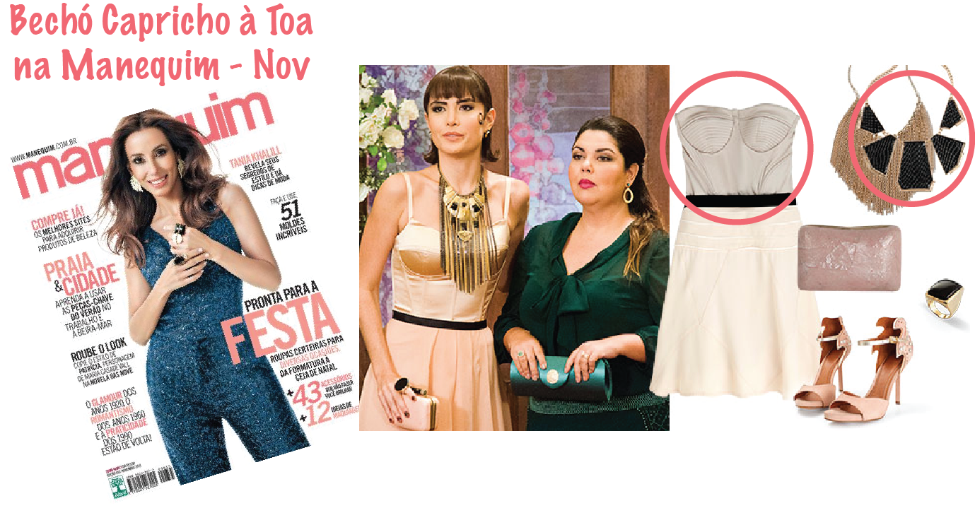 1 Revista Manequim Novembro Brecho - Revista Manequim (1379x719), Png Download