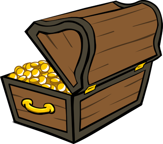 Treasure Chest Id 305 Sprite 014 - Treasure (542x480), Png Download