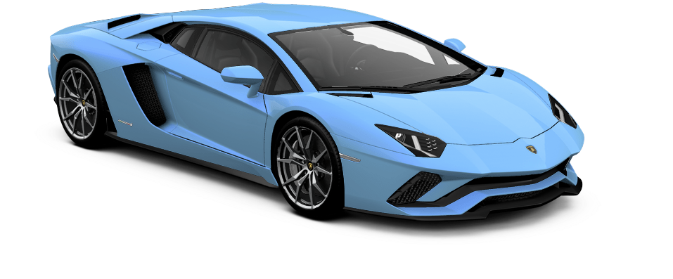 Lamborghini Aventador S Png (1100x441), Png Download