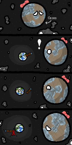 Redditormadethe Asteroid Belt - Asteroid Belt (250x500), Png Download