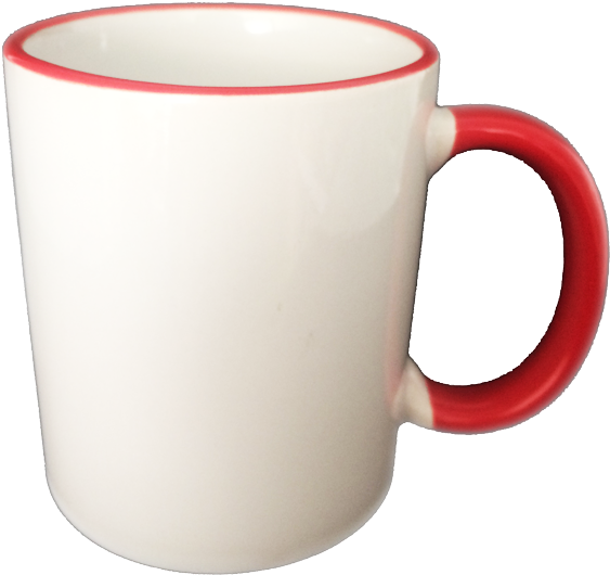 11oz Custom Decal Blank Travel Coffee Mugs Sublimation - Coffee Cup (640x640), Png Download