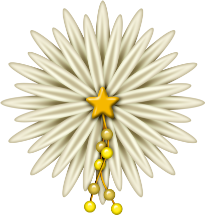 Flores Amarillas Con Estrellas Png - Our Lady Of The Pillar Zaragoza Spain Statue Sale (419x437), Png Download