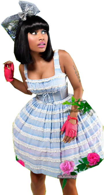 Nicki Minaj Png - Nicki Minaj In Wonderland (540x720), Png Download