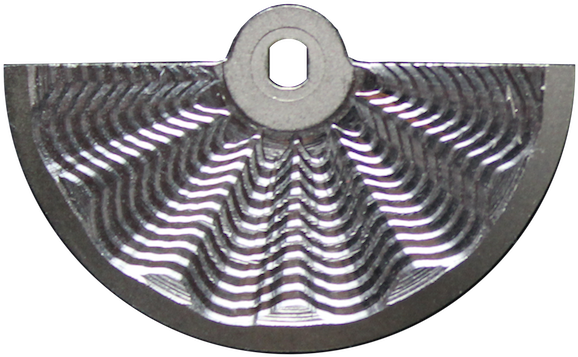 Hand Engraved Rotor Sine Wave - Watch (600x600), Png Download