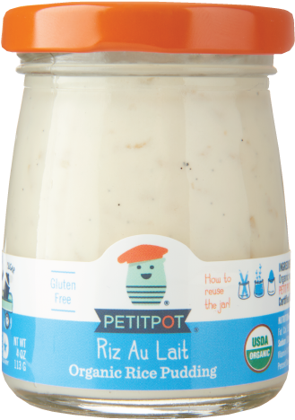 Salt Clipart Vanilla Extract - Petit Pot Rice Pudding (453x534), Png Download