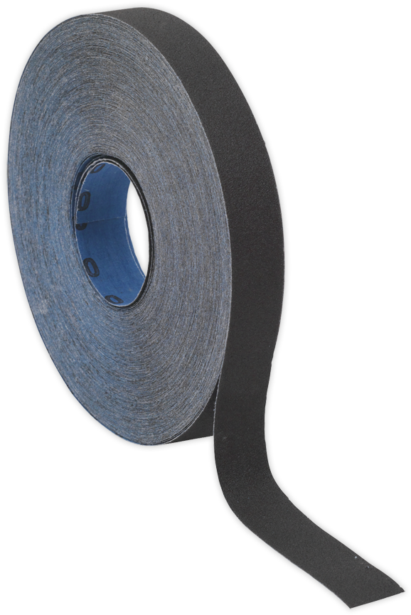 Emery Roll Blue Twill 25mm X 50mtr 120grit - Emery Paper (900x900), Png Download