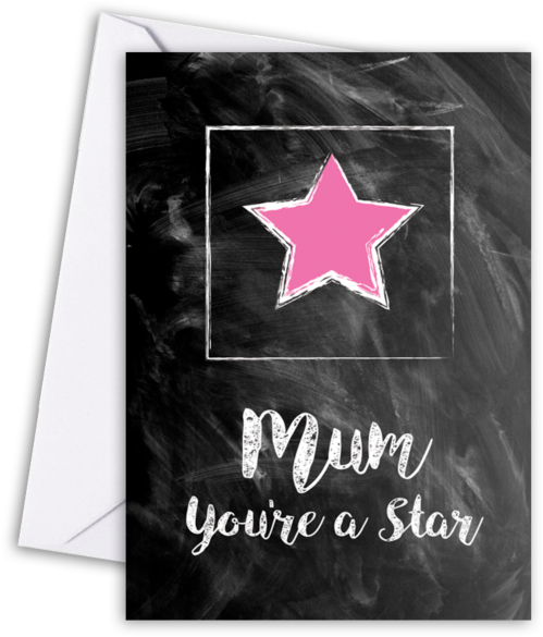Chalk You're A Star - Star (700x700), Png Download