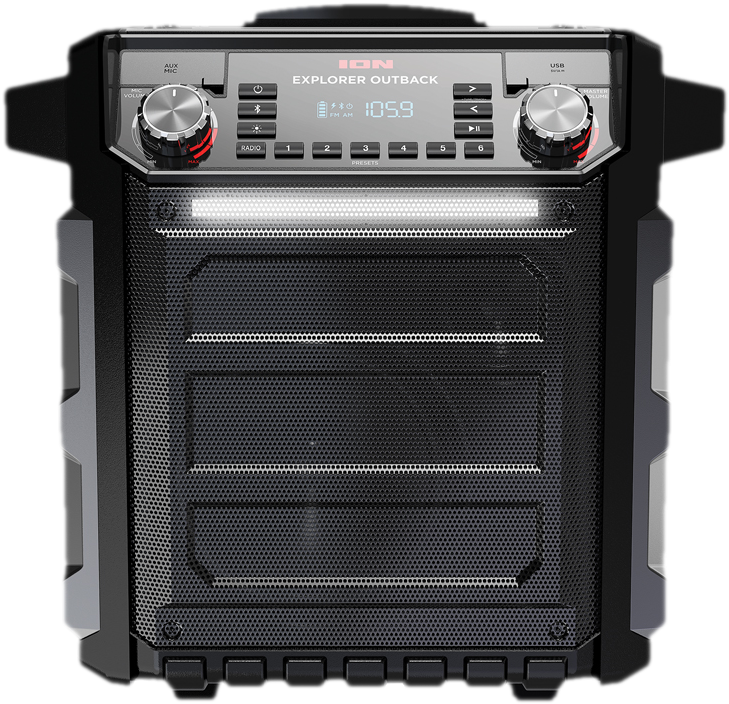 Ion Audio Explorer Outback - Ion Explorer Outback Wireless Rechargeable Speaker (893x750), Png Download