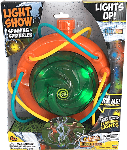 3125 Light Show Light Up Spinning Sprinkler - Wet N' Wild Light Show Sprinkler (550x550), Png Download