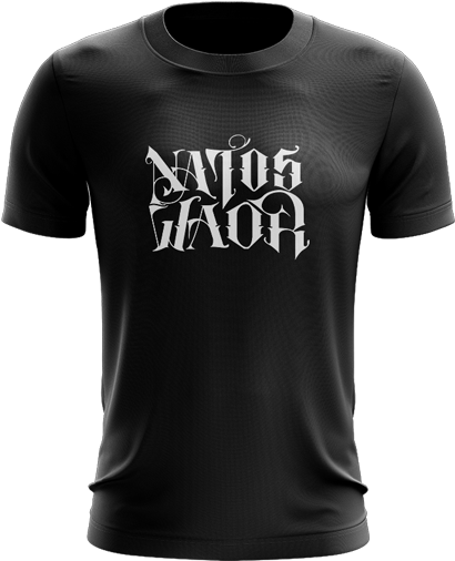 Camiseta Natos Y Waor Blanco/negro - Esports Jerseys (527x529), Png Download