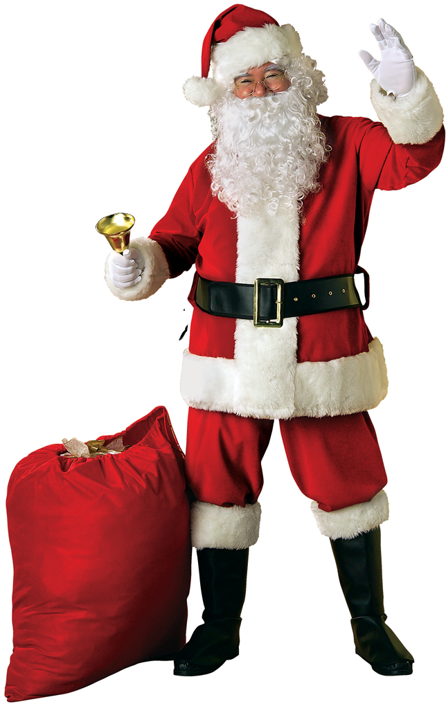 Christmas Father Santa Claus (847x1134), Png Download