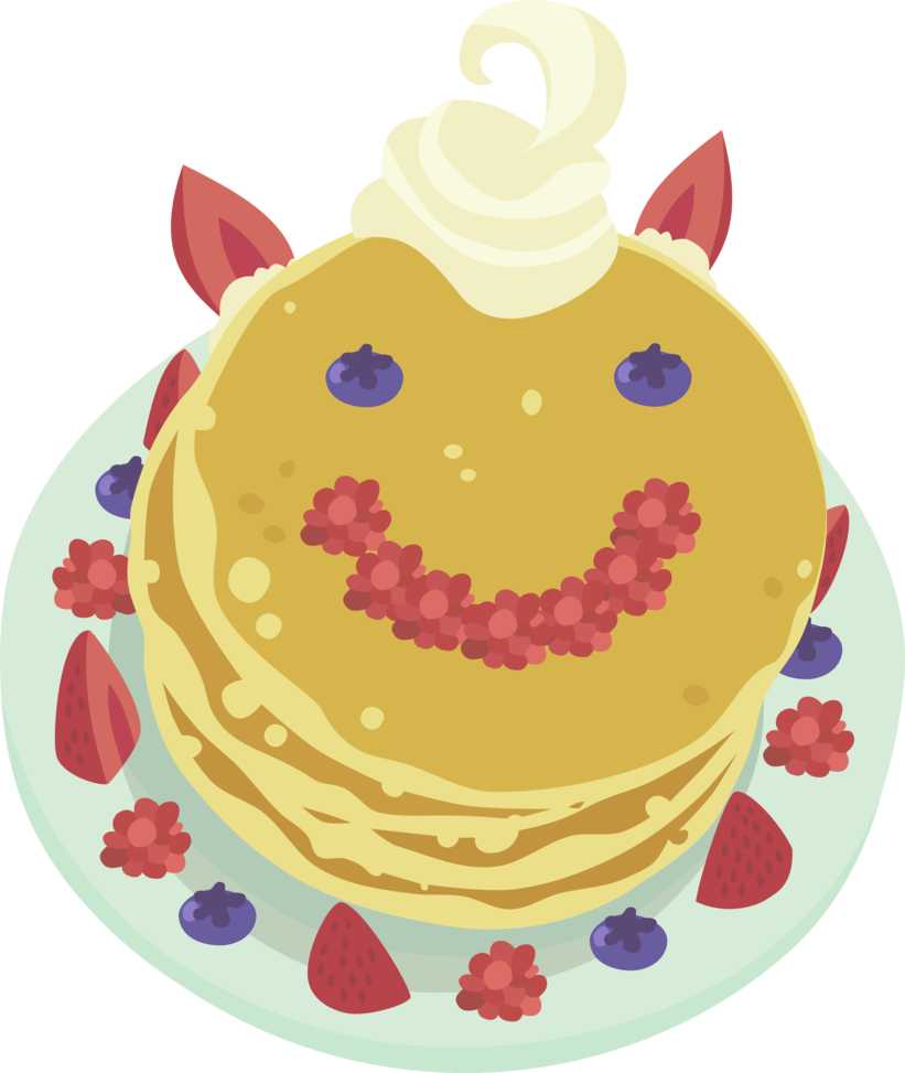 Princess Celestia - Transparent Background Pancake Clipart (821x973), Png Download