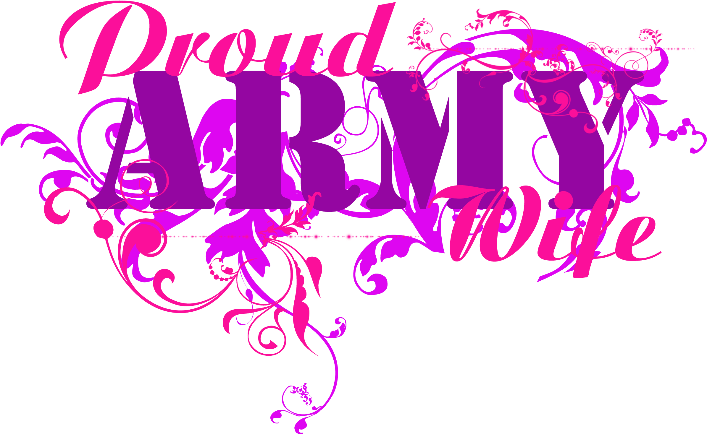 The Army Wife - Im Proud Wife Of My Husband (2464x1560), Png Download