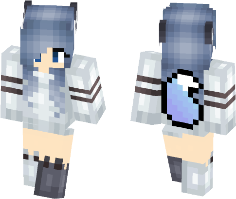 Gray Wolf - Minecraft (584x497), Png Download