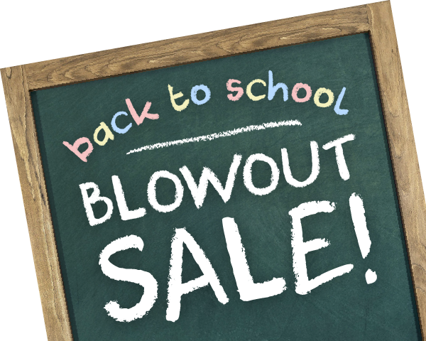 Back To School Blowout Sale Corner Tags 01 01 - 10 Pack Of Liquid Chalk Markers By Creative Ba6 With (600x480), Png Download