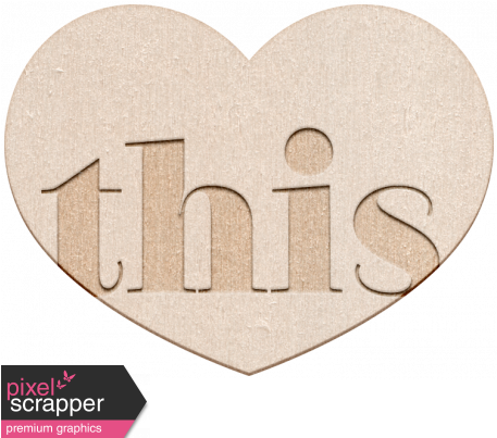 Family Day - Wooden Heart - Heart (456x456), Png Download