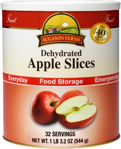 Augason Farms Dehydrated Apple Slices Emergency Food (500x500), Png Download