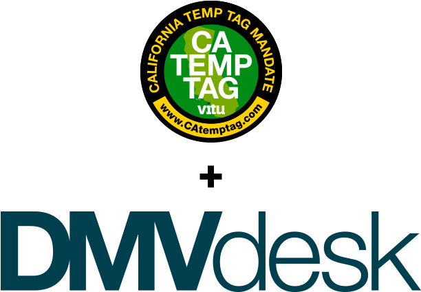 Dmvdesk Is Ready For Temp Tags Now With Virtual Reports - Dmv Desk (632x600), Png Download
