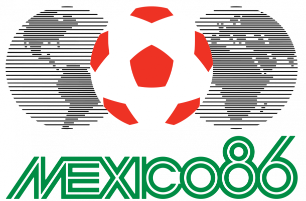 Logo Oficial De México - 1986 World Cup Logo (610x402), Png Download