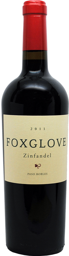 Foxglove Zinfandel - Glass Bottle (300x900), Png Download
