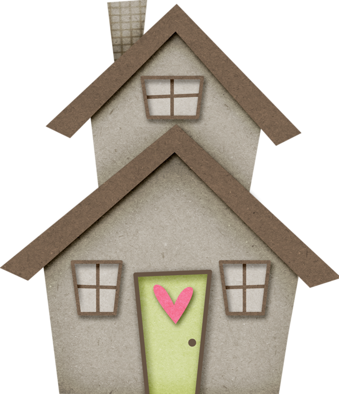 Wood Houses - Cute Little House Clip Art (689x800), Png Download
