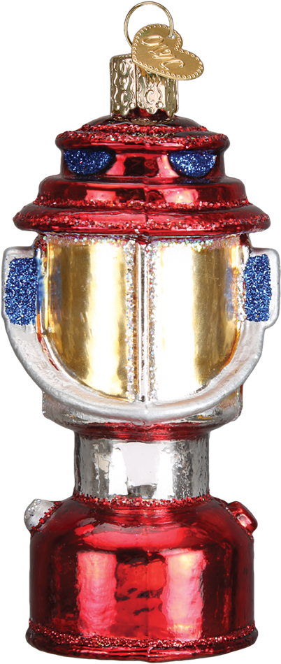 Glass Camping Lantern Ornament - Camping Lantern Christmas Ornament Personalized (1000x1000), Png Download