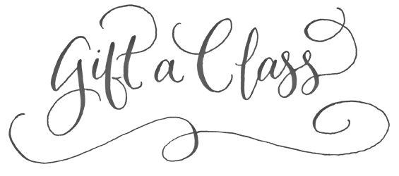 Classgift - Gift Calligraphy Png (565x250), Png Download