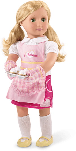 Download - American Girl Doll Jenny (391x578), Png Download