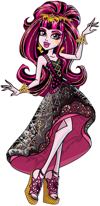 Haunt The Casbah - Monster High Draculaura 13 Wishes (340x700), Png Download