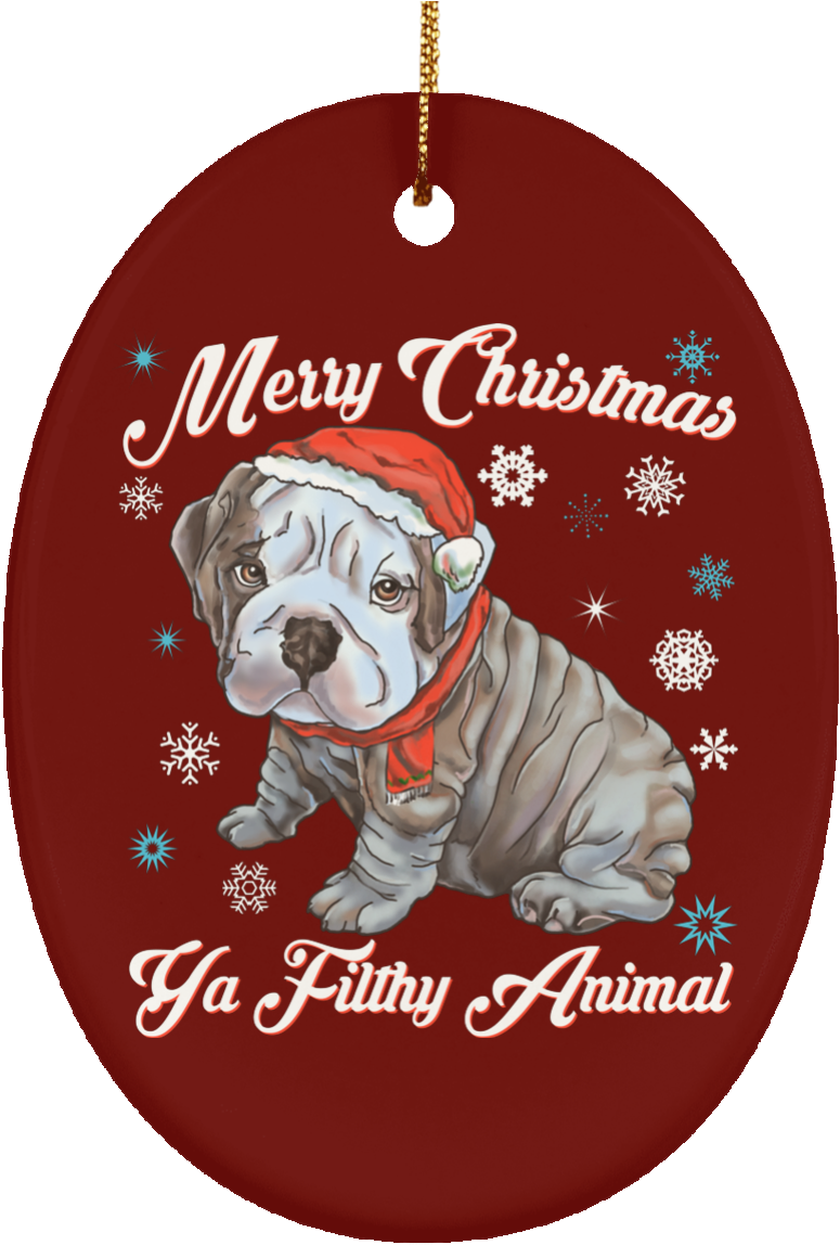 Christmas Tree Decorations - I'm Dreaming Of... Oval Ornament (1155x1155), Png Download