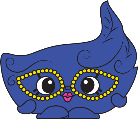 Shopkins Season 7 Fancy Dress Party Shopkins Team Maddie - Maddy Mask Shopkins (575x475), Png Download