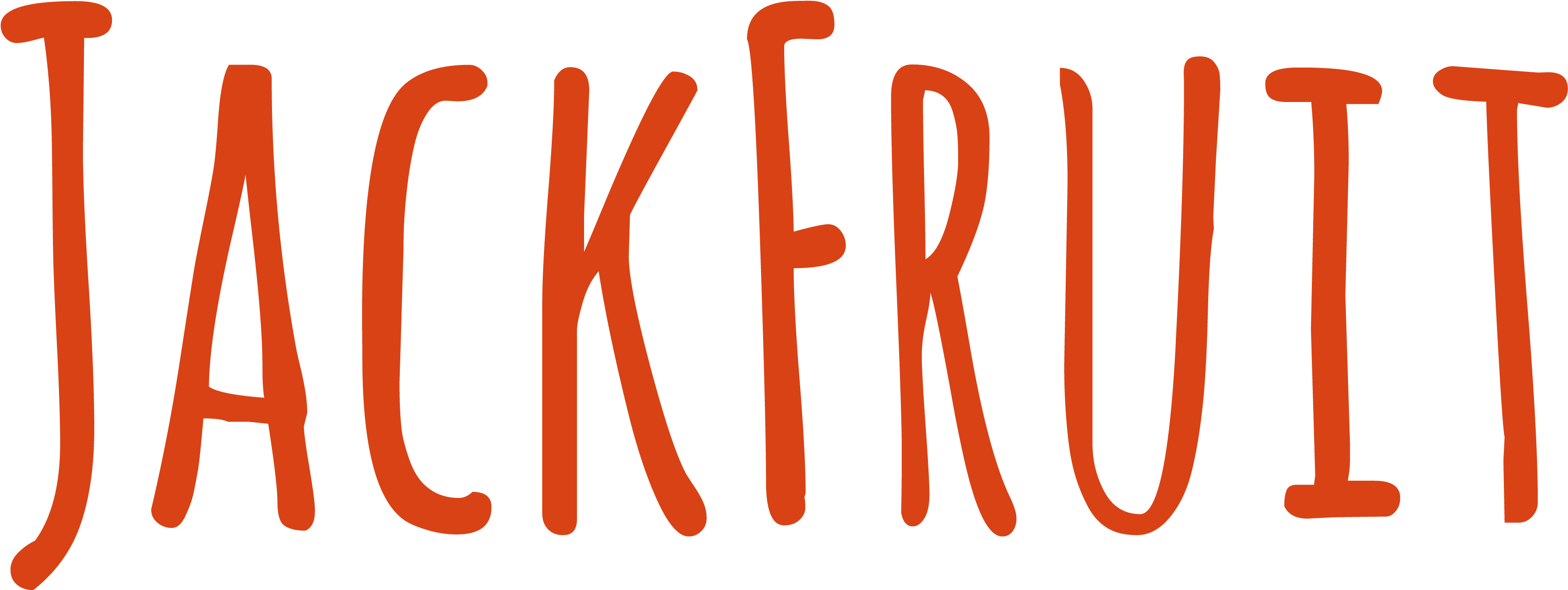 Jackfruit Logo White Jack Letras Mexico - Einkaufstaschen - Einkaufsbeutel Im 3er Set Aus Biobaumwolle (4008x1632), Png Download