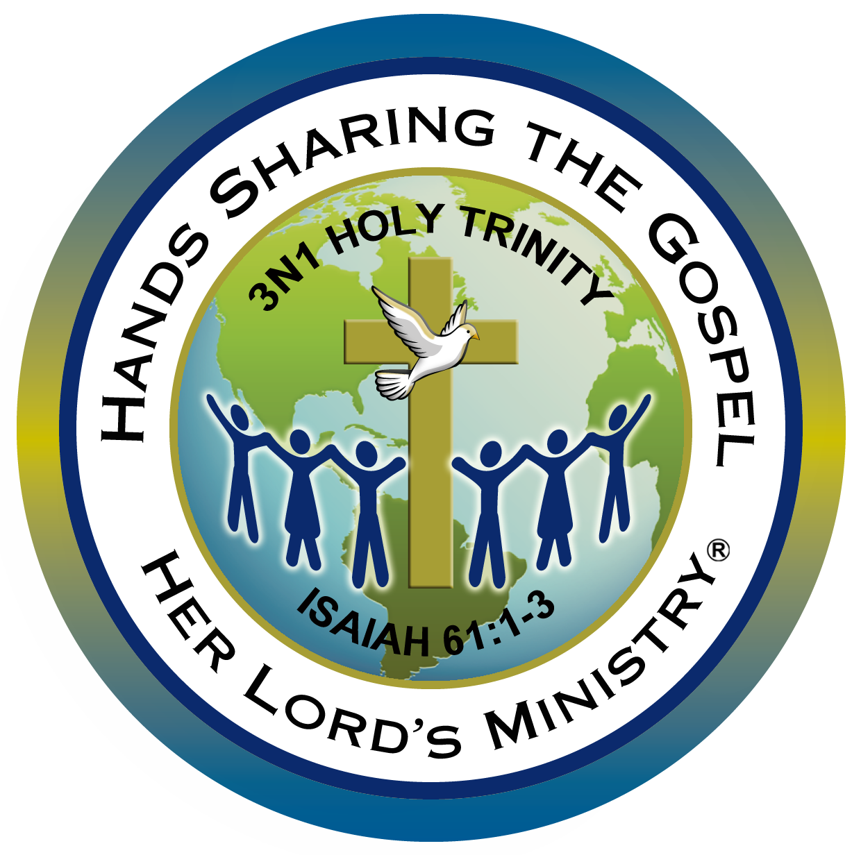 Hands Sharing The Gospel Her Lord's Ministry® - Technological University Of The Philippines – Taguig (1240x1232), Png Download