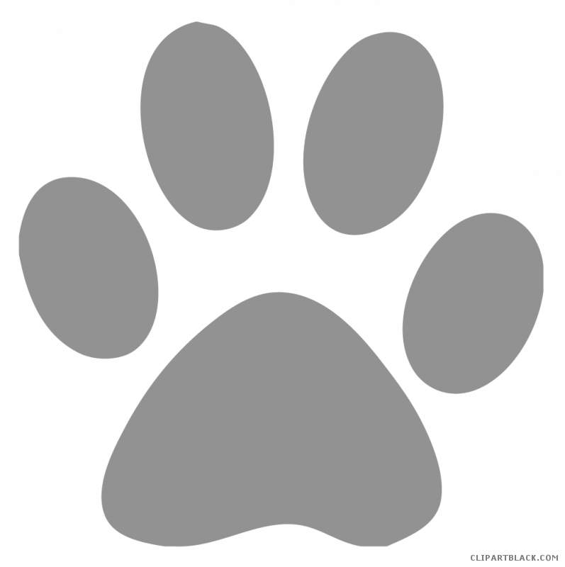 Cat Paw Print Clipart - Dog Paw Icon Red (797x800), Png Download